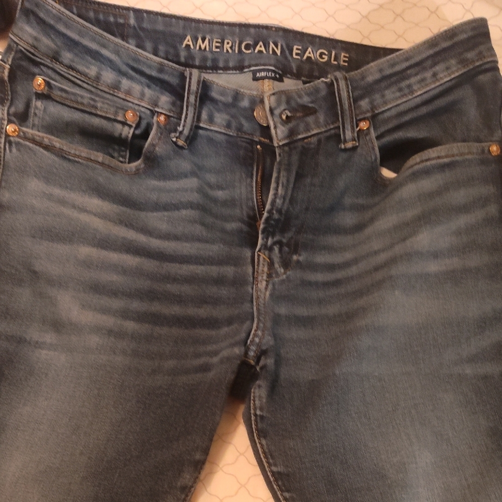 American Eagle Outfitters High Rise Blue Jeans